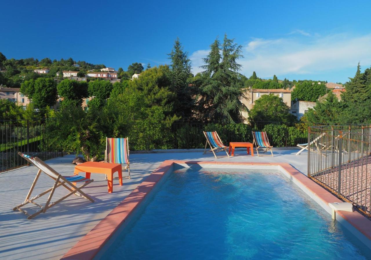 Logis Hotel - Restaurant La Marbrerie Caunes-Minervois ภายนอก รูปภาพ
