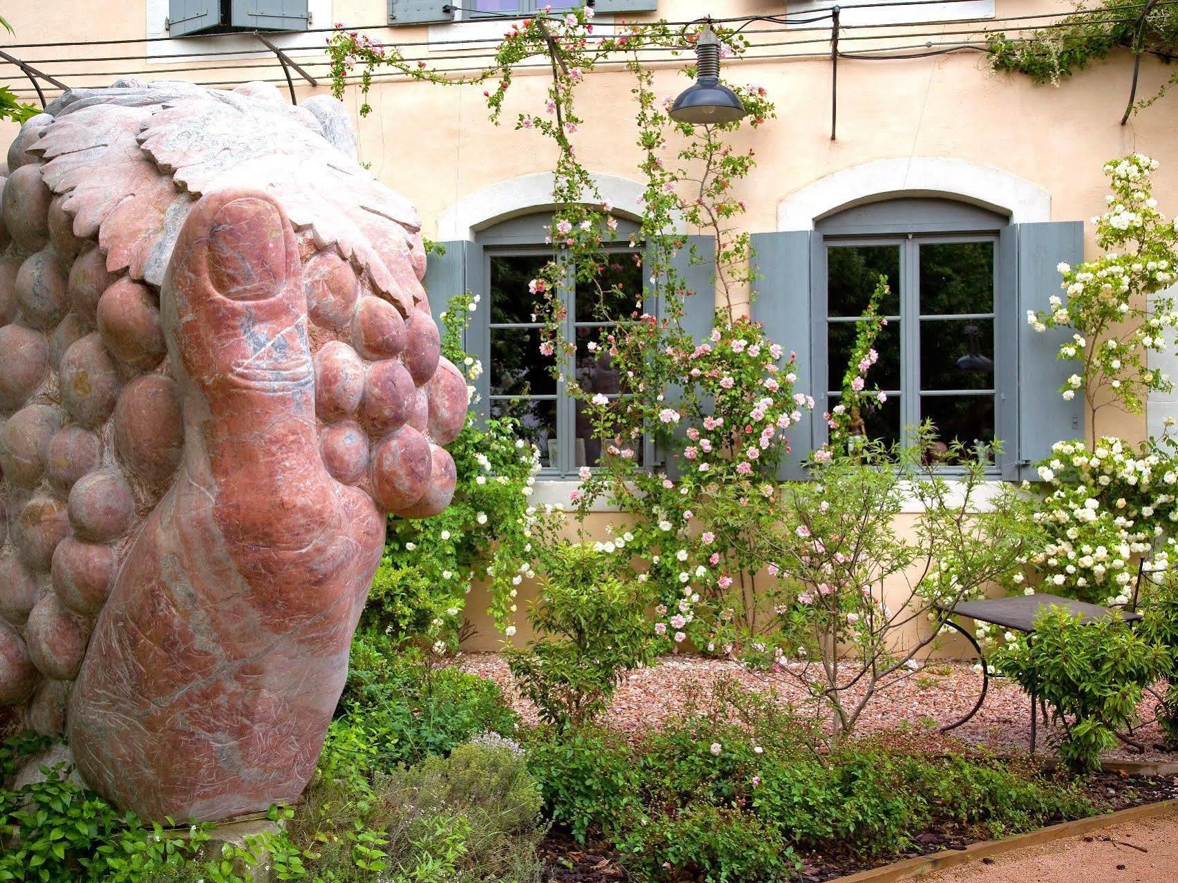 Logis Hotel - Restaurant La Marbrerie Caunes-Minervois ภายนอก รูปภาพ